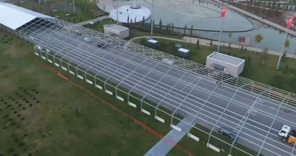 Çadır kiralama için pagoda, şeffaf ve büyük etkinlik çadırı kurulumu