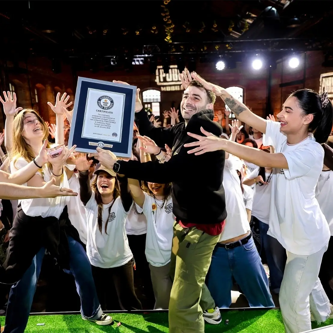 Fişekhane’de PUBG Mobile Guinness Dünya Rekoru™ | Teknik Altyapı Sağlayıcısı