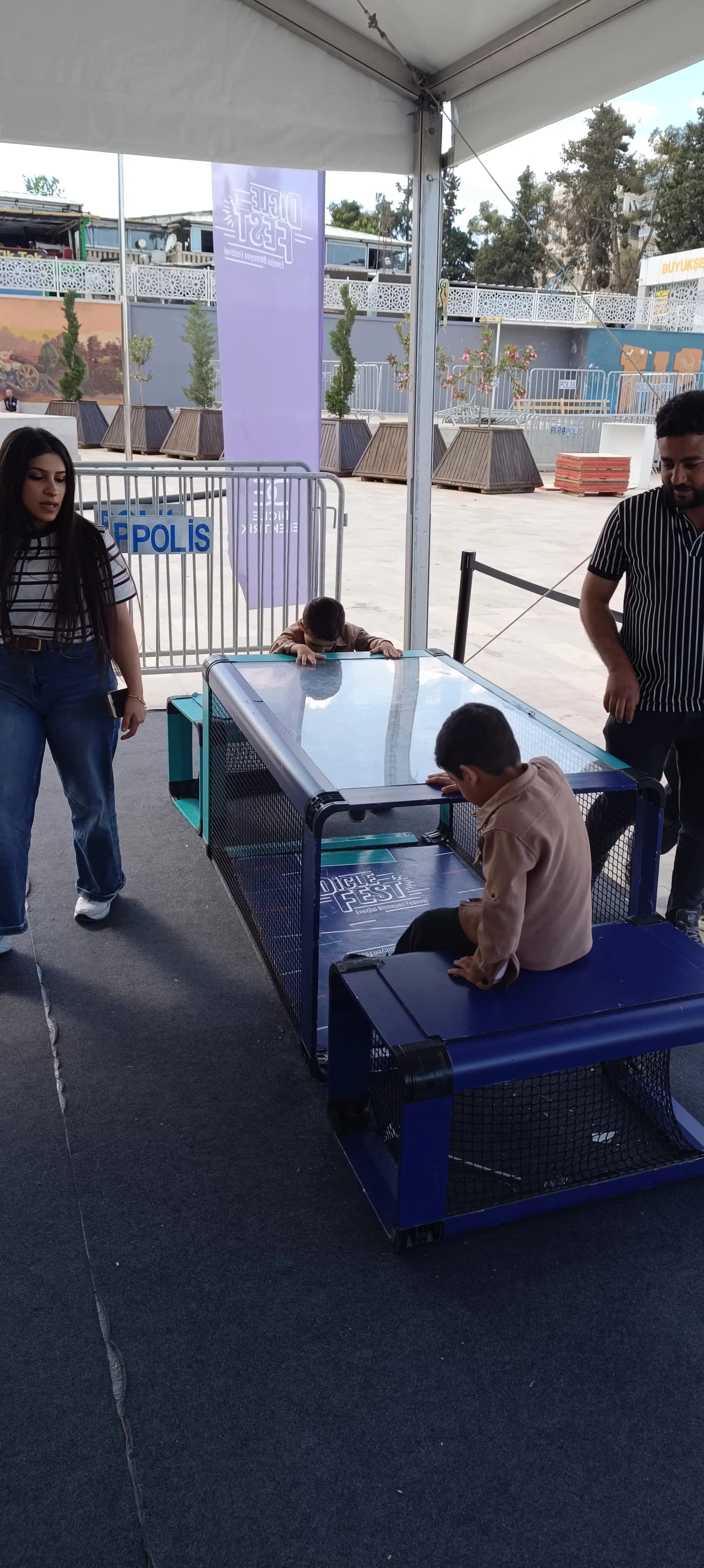 DicleFest Şanlıurfa oyun alanı masa tenisi aktivite bölümü