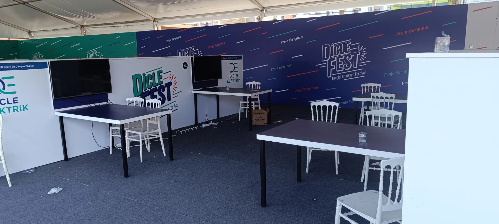 DicleFest Şanlıurfa teknoloji deneyim standı ve etkinlik çadırı