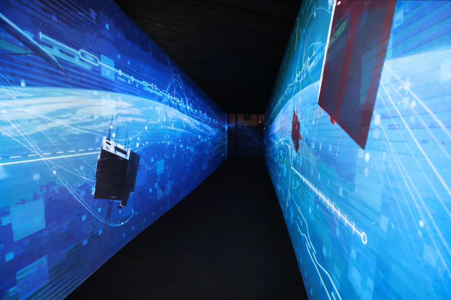 Laser mapping and LED synchronization