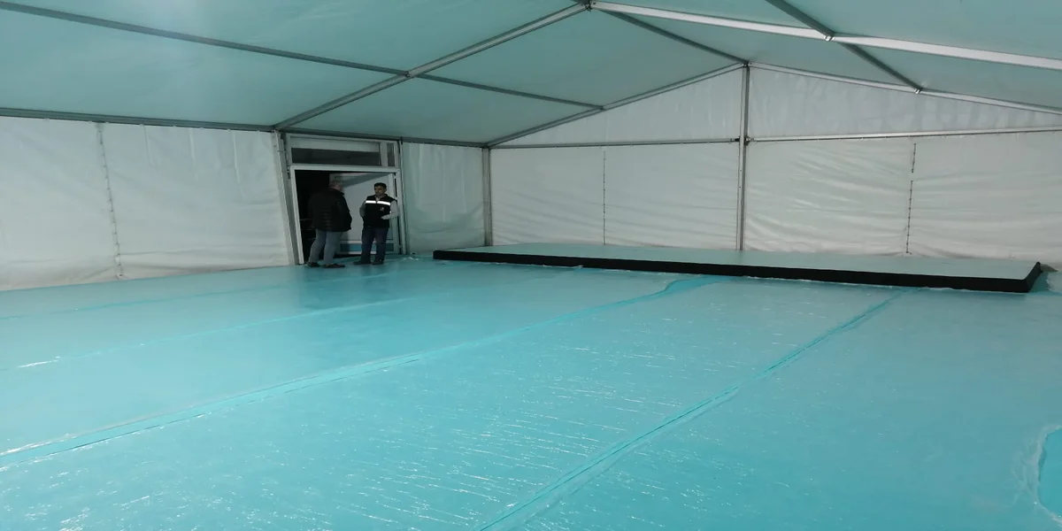 Profesyonel podyum kurulum projesi - Sahneva