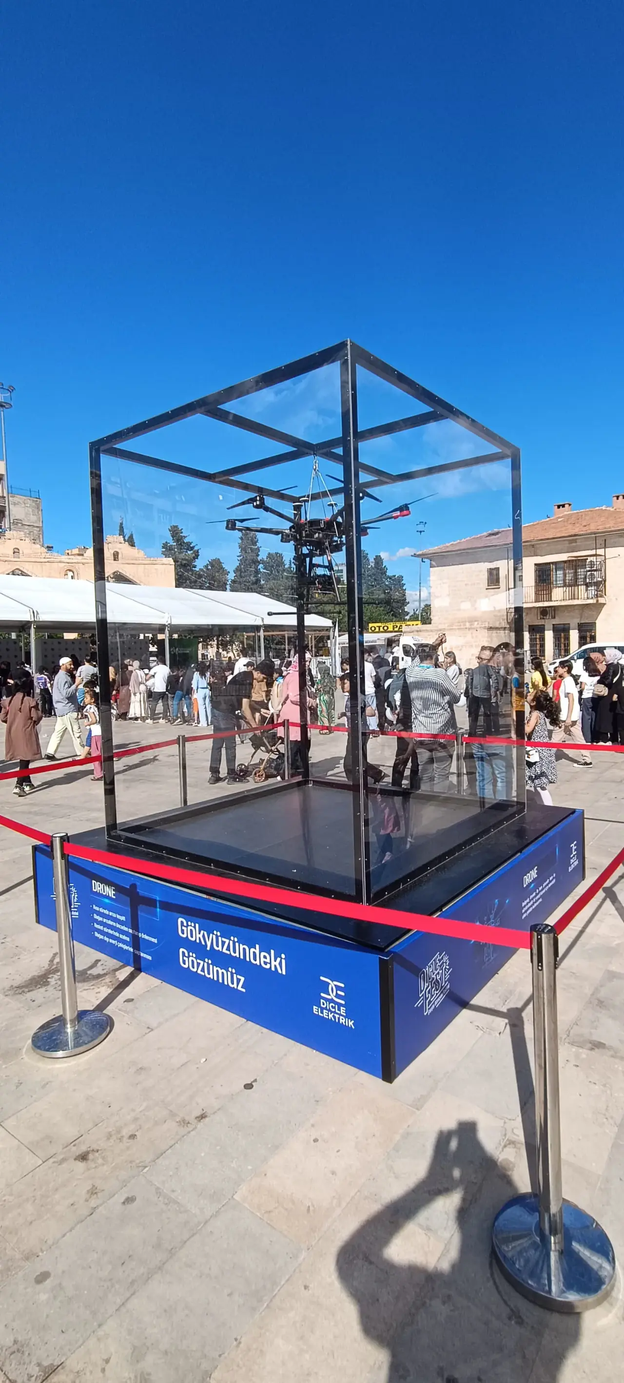 DicleFest Şanlıurfa Aktivite Alanı Kurulumu DicleFest Şanlıurfa aktivite alanı truss oyun kurgusu