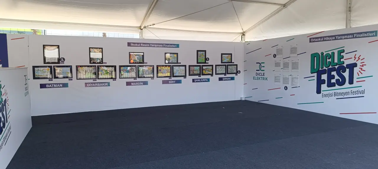 DicleFest Şanlıurfa Çadır İçi Deneyim Alanı DicleFest Şanlıurfa çadır içi deneyim alanı ve marka uygulamaları