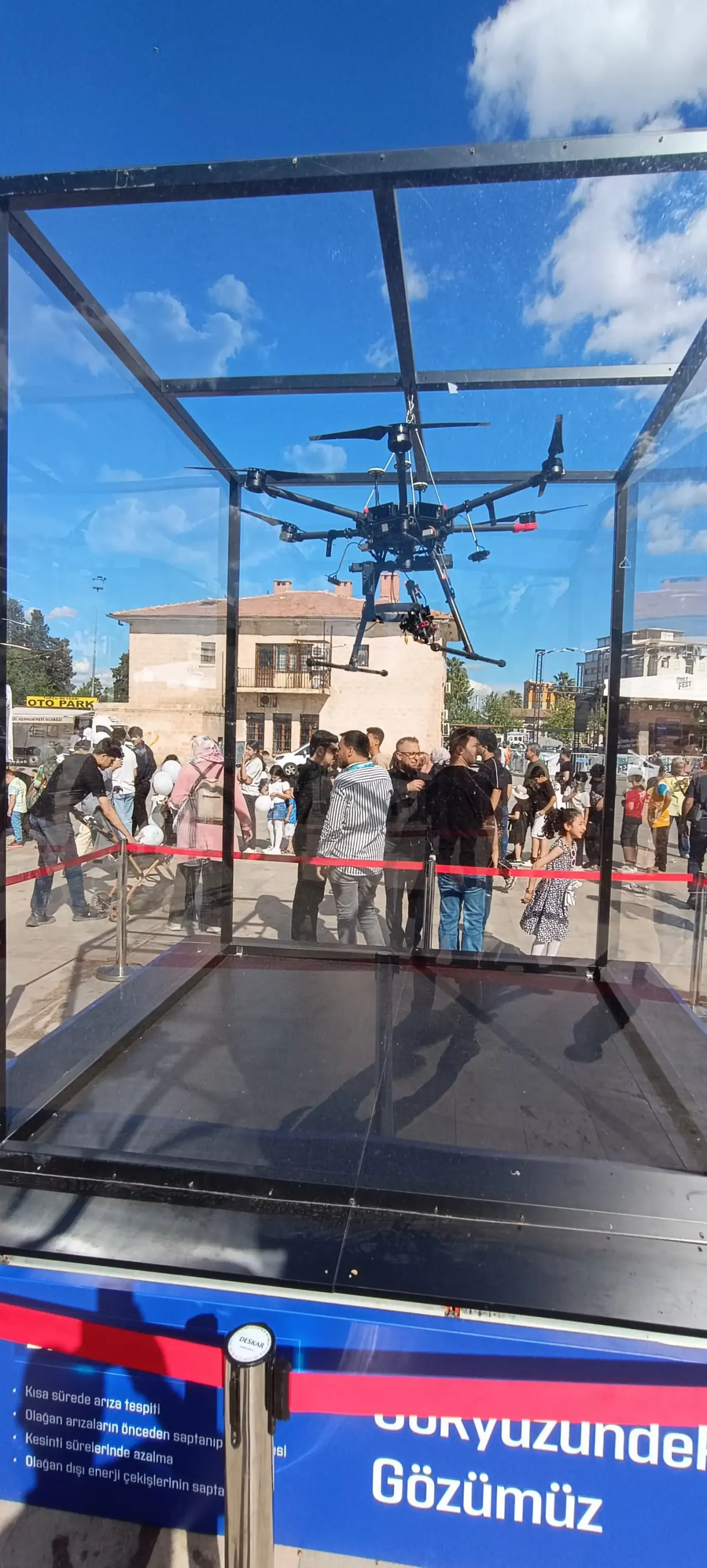 DicleFest Şanlıurfa Oyun Alanı Kurulum Detayı DicleFest Şanlıurfa oyun alanı dikey kurulum detayı