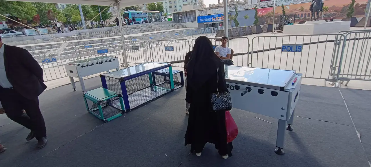 DicleFest Şanlıurfa Langırt Aktivite Alanı DicleFest Şanlıurfa langırt oyun alanı ve aktivite bölümü